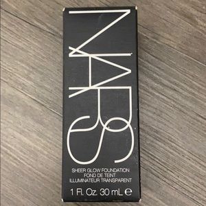 new, never opened NARS sheer glow foundation